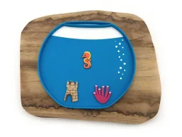 Eco smyslový tácek akvárium