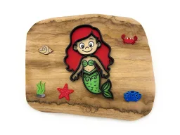 Eco smyslový tácek mořská panna #2