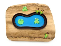 Eco smyslový tác rybník