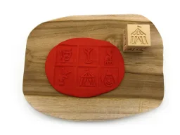 Otiskovací kostka cirkus