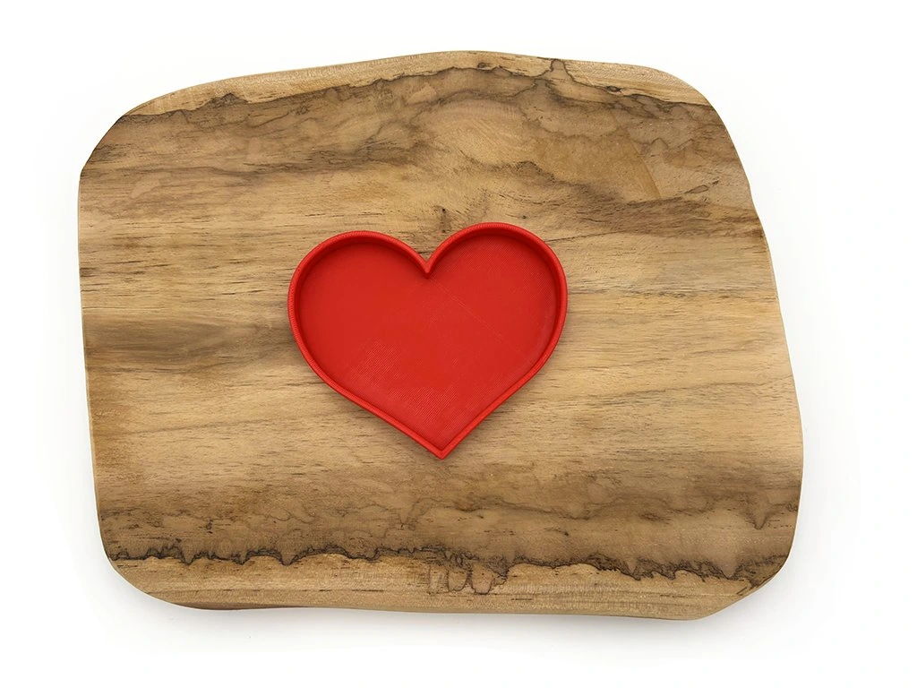 Eco smyslový tác malé srdce