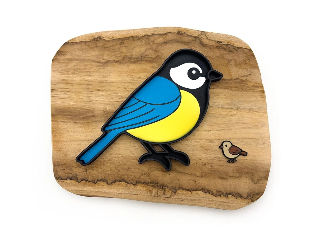 Eco smyslový tác sýkorka