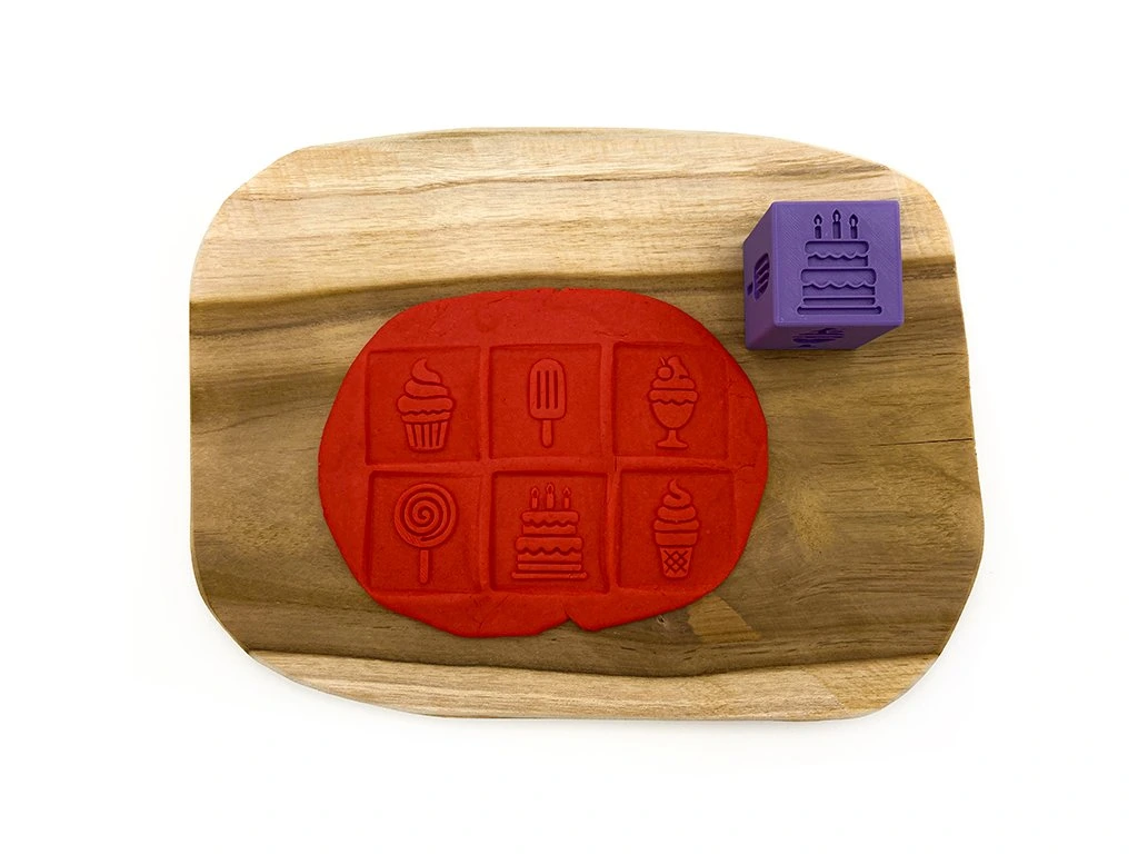 Otiskovací kostka sladkosti