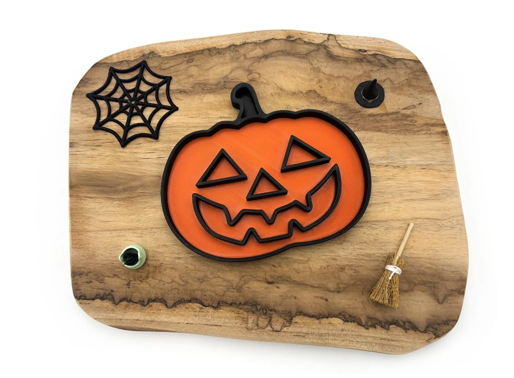 Eco smyslový tácek strašidelná dýně