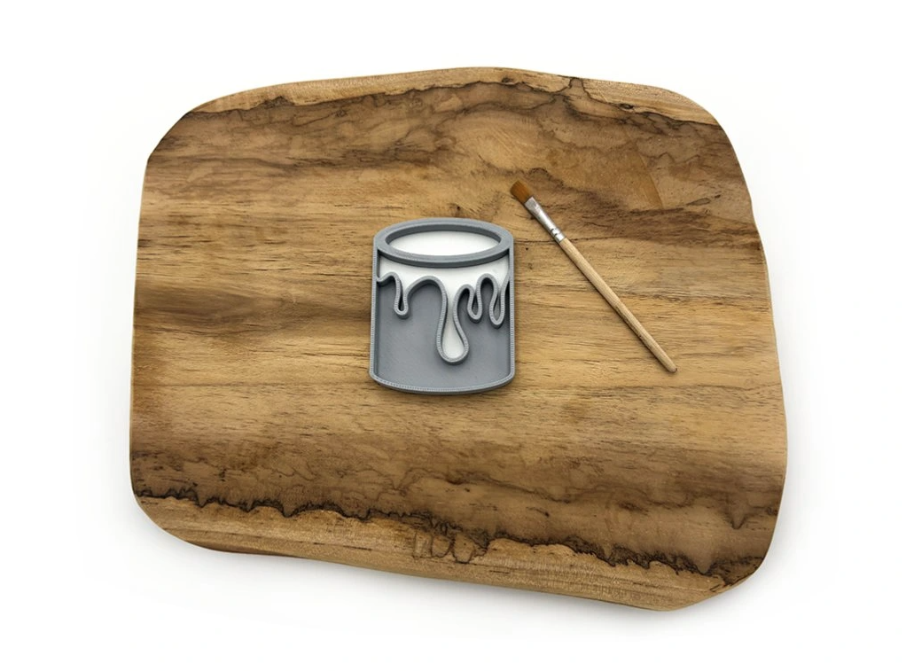 Eco smyslový tácek plechovka na barvy