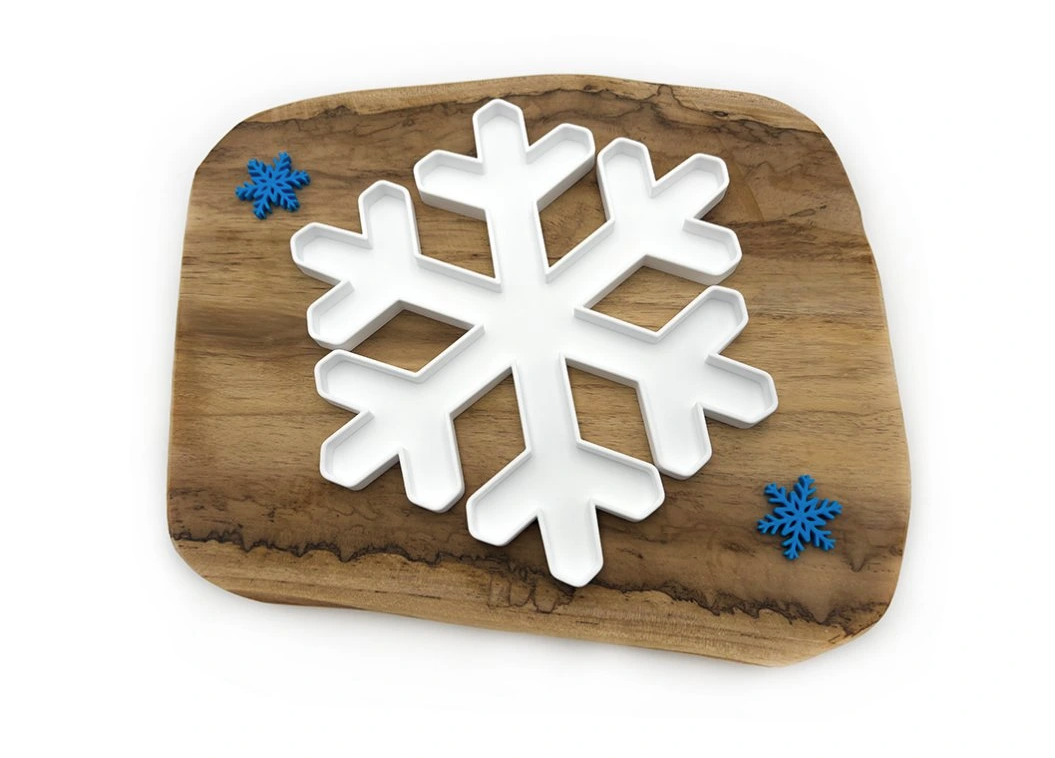 Eco smyslový tácek vločka bílá